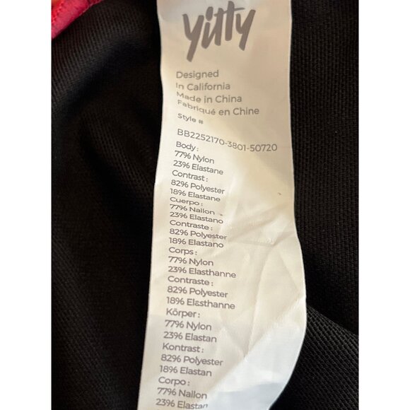 Yitty Headliner Shaping Midi Bralette Small Pink Leopard Print NWT - Picture 4 of 13